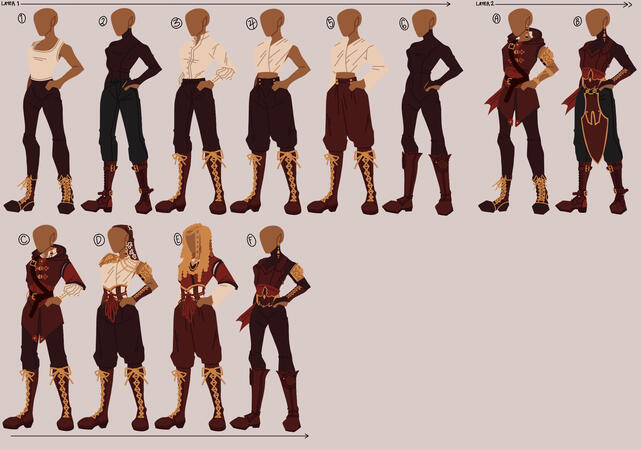 Outfit designs